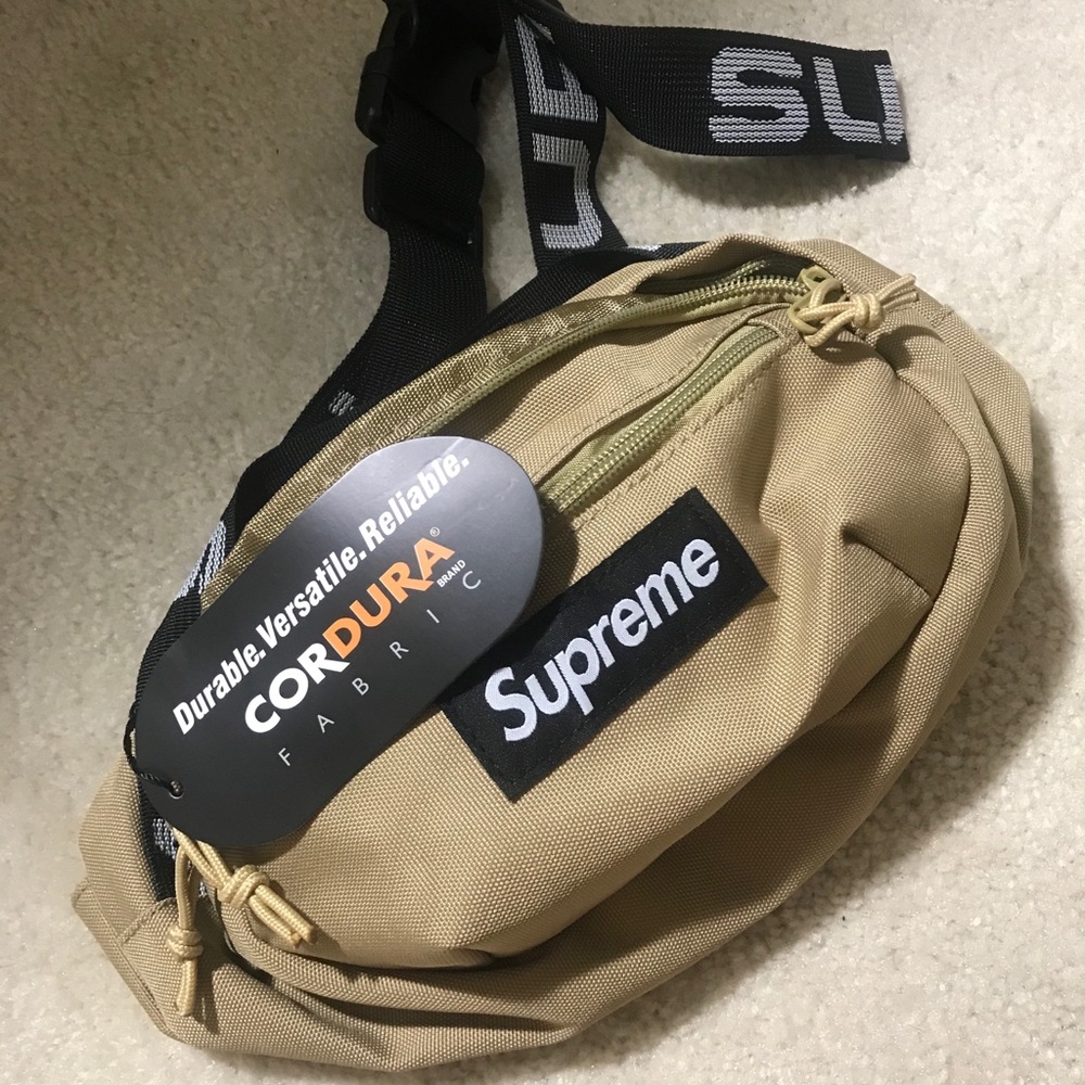 Supreme Waist Bag (ss18) Tan Khaki
